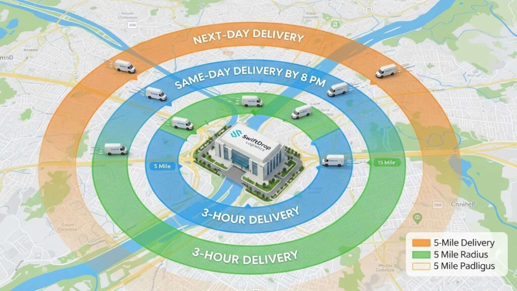 Expanding Delivery Zones: Deciding How Far Your Same Day Service Should Reach