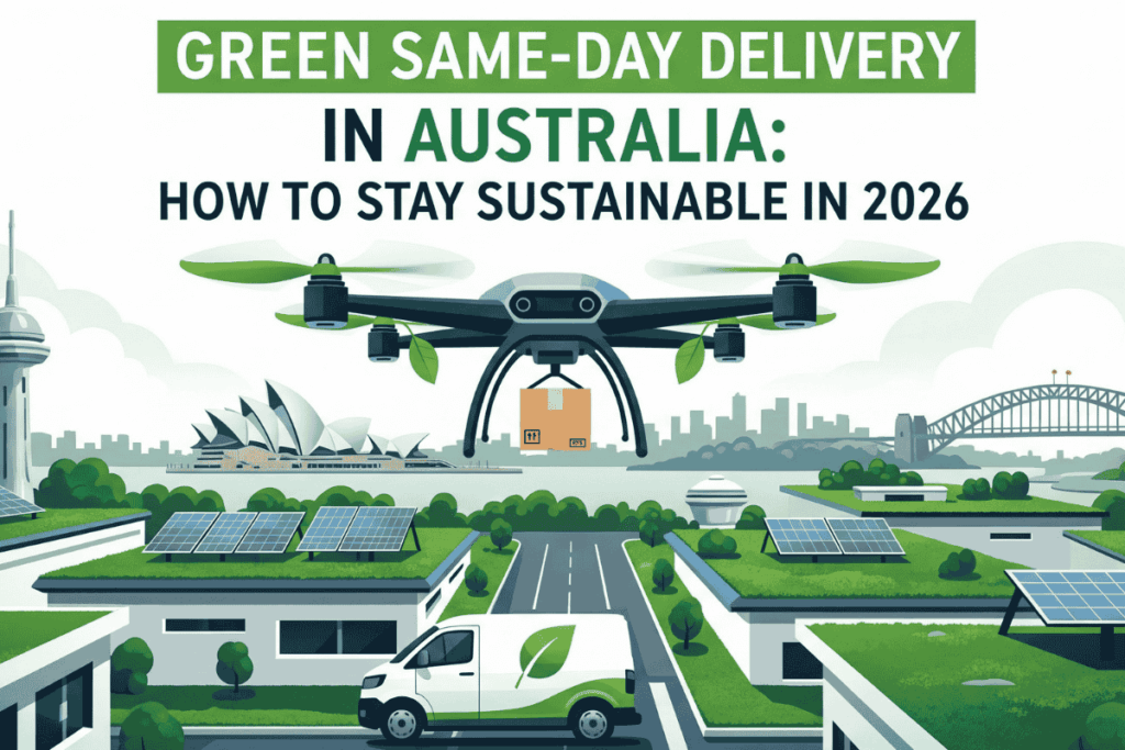Green Same-Day Delivery in Australia: How to Stay Sustainable in 2026